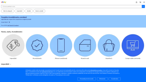 Latest ebay.it screenshot