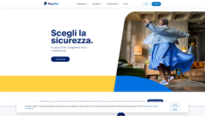 Latest paypal.it screenshot